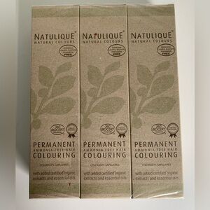 Natulique golden mahogany dark blonde hair color bundle ammonia free